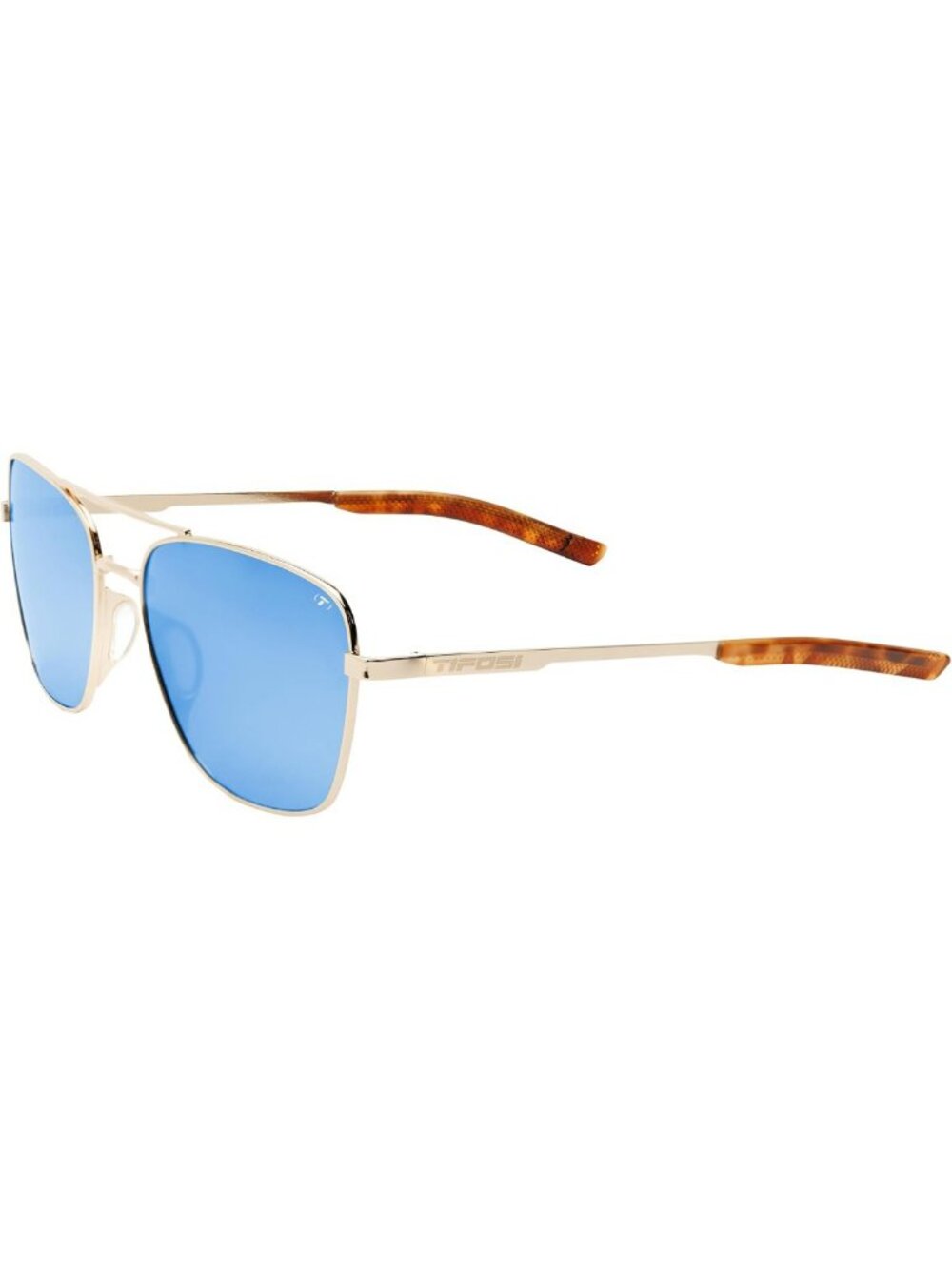 Tifosi Shwae Tangle-Free Classic Aviators - Golf, Hiking & Running